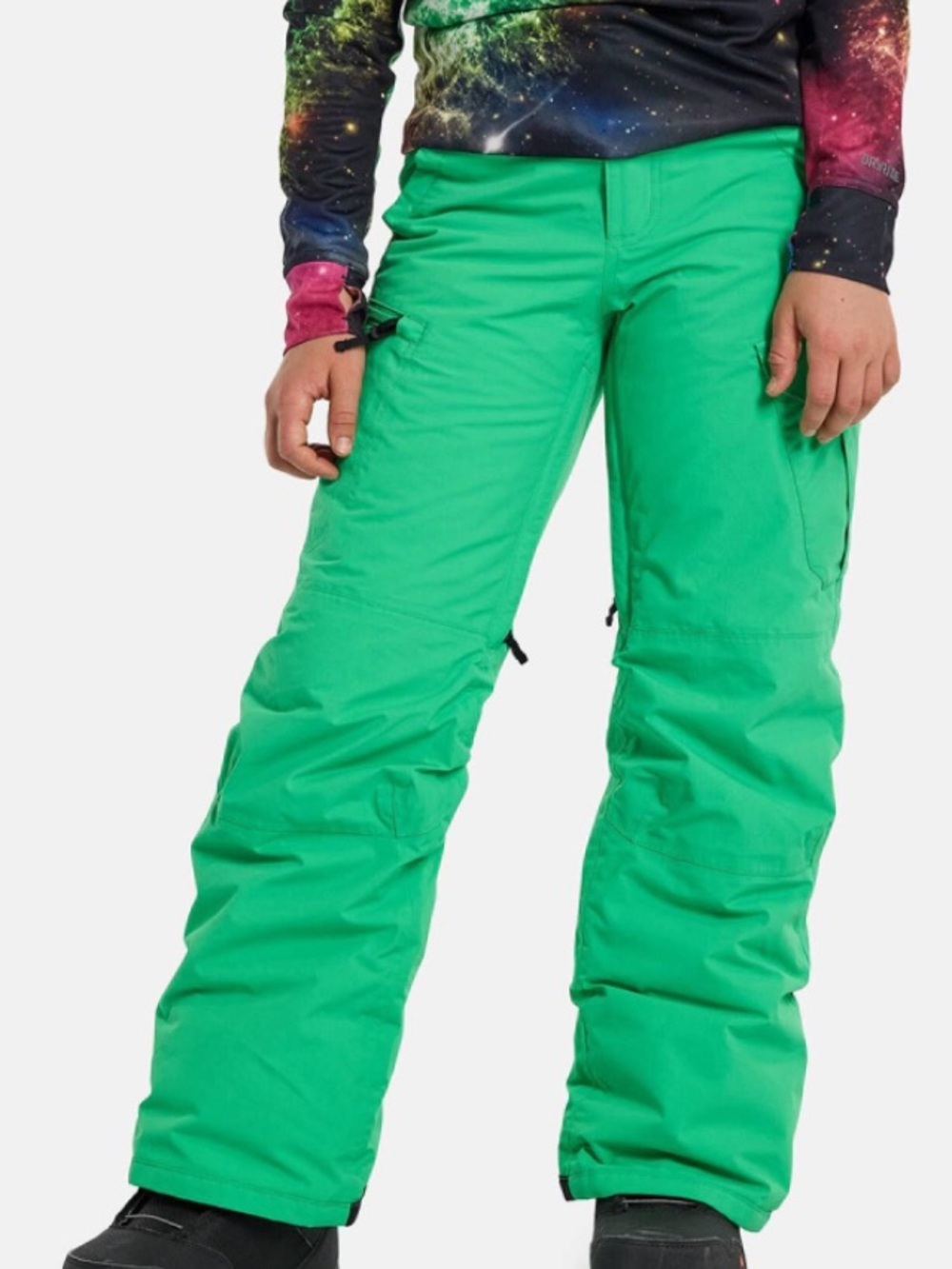 Burton Green Ski Snowboard winter Exile Cargo  Pants green  Sz small